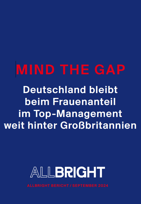 Bild für Mind the Gap: Deutschland bleibt beim Frauenanteil im Top-Management weit hinter Großbritannien